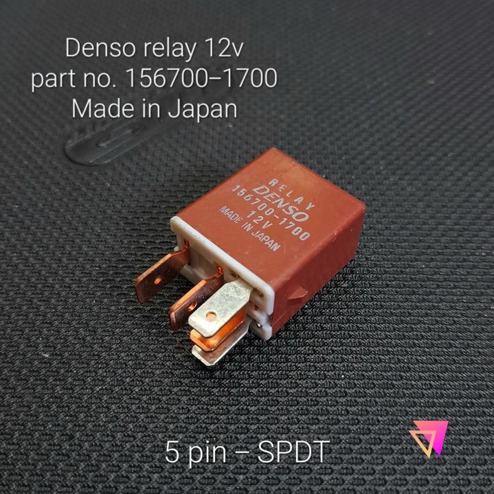 Denso relay for car and motorcycle 12v 4 pin or 5 pin low voltage