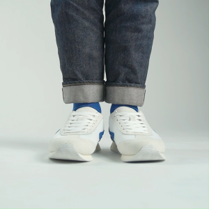 BRODO - Sneakers Tondano Beak White Blue OWS