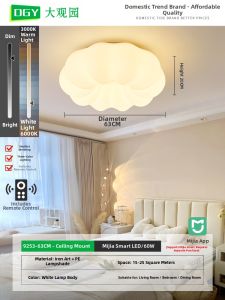 DGY | Eye-protecting Cartoon Moon Stars Design Ceiling Light