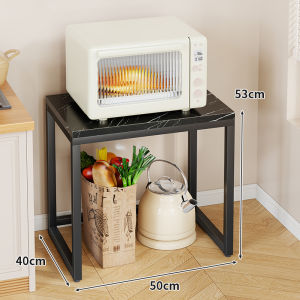 Kitchen Microwave Shelf: A Versatile Storage Solution for Home Ovens—Under-Cabinet Vegetable Bin Holder