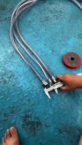 Bộ Dây Hút Dây Hồi .Dùng cho đầu phun xịt chạy dây curoa.1hp - 2hp. Lõi lò xo chống gập chống gãy.