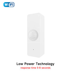 iHseno(IHSENO) | Tuya WiFi Zigbee PIR Motion Sensor Smart Home Human Body Infrared Detector Security Smart Life Works With Alexa Google