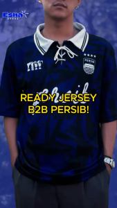 Esha Premium Jersey Persib Champion Oversize // Band // Bola // Kaos // Badminton Casual Vintage