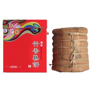 QINGFENGXIANG | Bamboo Fragrant Pu-erh Cake Tea 200g