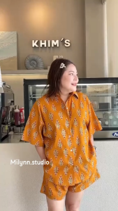 ชุดเซ็ท MS-404 เนื้อนุ่มใส่สบาย เนื้อผ้าเป็นเอกลักษณ์ สีน่ารัก ขับผิวมาก