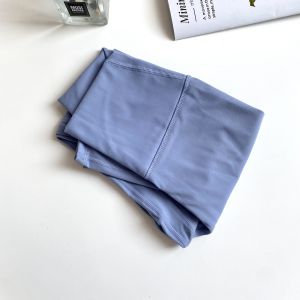 High Waist Yoga Pants Quick Dry Sweat Absorption Fitness Sports Seven-Foot Length Naked Sensation Nylon Spandex Womens Trousers