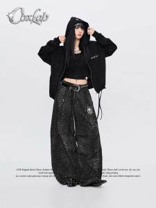 CBXLAB | Street Dance Trendy Leopard Print Quick-Dry Dancing Hiphop Sweatpants