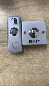 Zinc Alloy GATE DOOR Exit Button Exit Switch For Door Access Control System Door Push Exit Door Release Button Switch Gate Entry