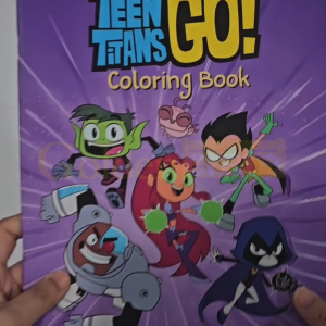 Teen Titans Go! Coloring Book – 20 Pages | Screen-Free Activity for Kids Age 4+