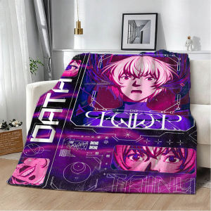 Bandai | T-Tainy Singer D-Data Rapper Music 3D Flannel Blanket Soft Throw Blanket Art For Home Decor Bedroom Bed Sofa Picnic Fans Gifts