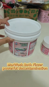 MaxWash Bath Fizzer Make your Shirt whiter & Brighter Stain Removal Mild Formula