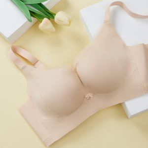Brand Wireless Gathered without Trace Intimates Womens Thickened Adjustable Small Sized Bra Breast Holding Minimalist Thin Bra