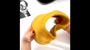Binding knitted Hat