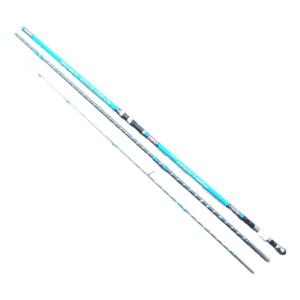 Far Casting Beach Fishing Rod 4.2 Meters 3 Piece Surf Casting Rod Carbon Material Ultra Hard Adjustment for Ocean Lake Stream