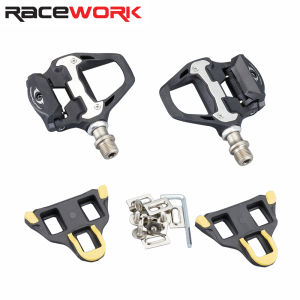 Bàn Đạp Xe Đạp Đường Trường Siêu Nhẹ Tự Khóa Bạc Đạn Kín Bằng Nylon Cho Hệ Thống SPD LOOK Phụ Kiện Xe Đạp 9/16"x 20T.P.I.d