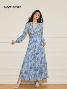New Summer Azure Vacation Dress