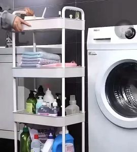 Bathroom Trolley Shelf Multi Floor Vegetable Bedroom Storage Snacks Mobile Kitchen Bathroom Storage Racks置物架