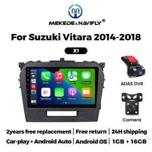 IPS Screen Car Radio For Suzuki Vitara 2014-2018 2 Din Carplay GPS Navigation Central Multimedia Player Intelligent audio system