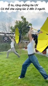 Ô Dù UV Cao Cấp Che Mưa Che Nắng Chống Tia UV dù uv hoa cúc - Chính hãng dododios