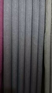 Gorden jendela import tebal bahan blackout serat embos polos mewah murah tirai pintu kamar