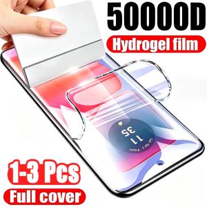 TAOYUNXI | 1-3Pcs Full Cover Hydrogel Film For Motorola Edge 70 50 60 Fusion 60S 50 Pro 50 Ultra Moto G86 G85 G96 G75 G56 Screen Protector