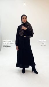 Rabbani X MOT Kerudung Banna Abelia Black