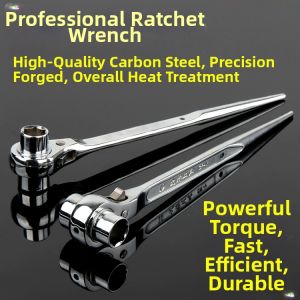 OUSHIDUN | Bi-directional Ratchet Quick Wrench Multi-function Socket Tool