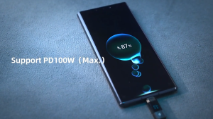 MCDODO Auto Power Off Digital Pro Transparent Display PD 100W Max Real time Monitoring Quick Fast Charge USB C To USB C Data Cable For ALL Type-C Mobile Device CA-361