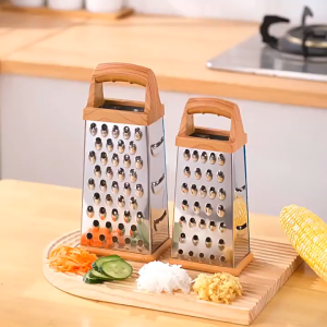 Fruit Cutter Vegetable Cutting Fruits Peeler Multi-face 4-Sided Boxed Grater Multifunctional Sturdy
