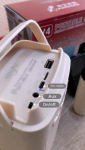 Speaker Mini Karaoke Advance V4 Bluetooth Portable Mini Heavy Bass Free 1 Mic Wireless /   Advance V4 Speaker Bluetooth Mini 3 Inch Portable Karaoke Heavy Bass Gratis 1pc Microph /  Speaker Portable  / Speaker Karaoke