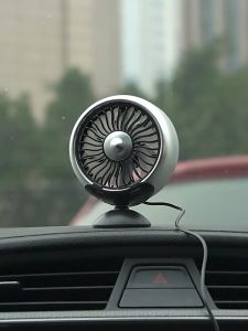 Quạt gắn điều hòa ô tô có đèn led đổi màu - ATN