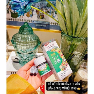 VIÊN XỔ MỠ SÚP LƠ XANH NHẬT BẢN 1 HỘP 10V GIÁ SỈ TỐT