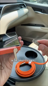 ✅Best Quality✅ Basemo 240W Type C Fast Charging Angled Gaming Data Cable 2 in 1 Foldable Stand