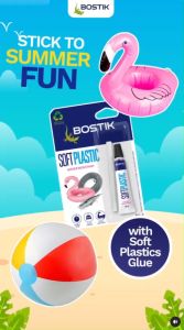 BOSTIK กาวสำหรับติดพลาสติก แบบนิ่ม แบบแข็ง ติดผ้าหนัง ติดซ่อมแซมและติดใช้งานทั่วไป ขนาด 20 ml.1หลอด