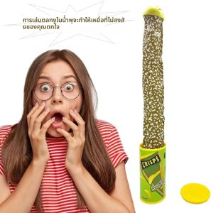 Prank Potato Chip สามารถกระโดดฤดูใบไม้ผลิงูของเล่นของขวัญเมษายน Fool Day ตกแต่งปาร์ตี้ฮาโลวีน Jokes Prank Trick สนุกตลกของเล่นของขวัญ