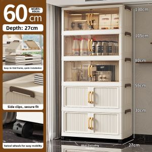 ZHUOLESHI | Large Capacity Home Storage Cabinet