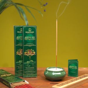 Hương bài Tân Nguyên nhang ít khói nhang không hóa chất sản phẩm OCOP quốc gia hộp 60 que