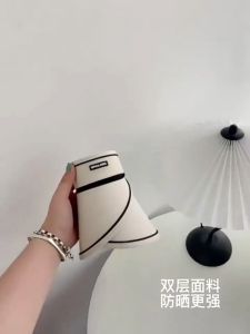 พร้อมส่ง - หมวกกันแดดปีกกว้าง ป้องกันยูวีUPS50+ หมวกครึ่งใบ ใส่สบาย