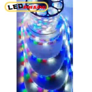 BÁN LẺ THEO MÉT LED Dây 3 Hàng bóng Chạy đuổi Hắc trần quấn cây siêu đẹp