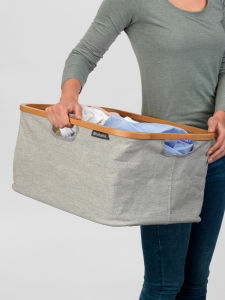 brabantia | Folding Nodic Style Fabric Laundry Basket