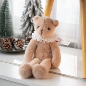 Nordic Style Minimalist Dabron Lace Collar Rabbit Bear Doll Doll Get Girls Birthday Gift Christmas Gift