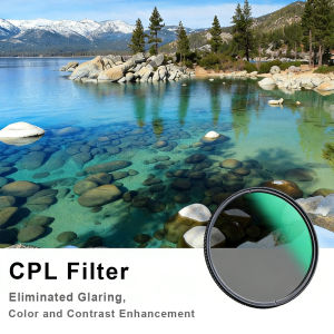 CPL Filter Circular Polarizing 49mm 52mm 55mm 58mm 67mm 72mm 77mm 82mm for Nikon Canon Sony Fujifim Olympus Camera Lens