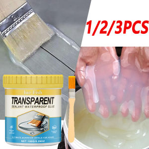 Transparent Waterproof Coating Adhesive Invisible Leak-Free Glue Adhesive Super Sealant Toilet Repair Tool Material Set 100-450g