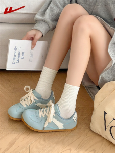 Warrior | Sport Casual Slim Sole Ballet Puff Sneakers