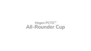 Hegen PCTO All Rounder Cup suitable for 12months above baby