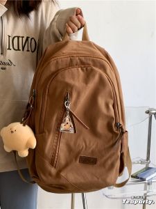 KDMILD | Vintage Retro Big Capacity School Travel Backpack