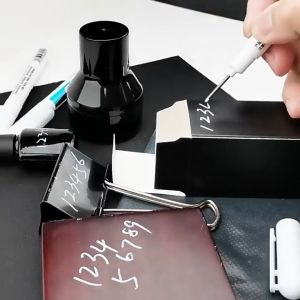 [HomeBox] 🇸🇬 White/ Black/ Red/ Green/ Blue Marker Pen Graffiti Pens Waterproof Permanent Gel Pencil