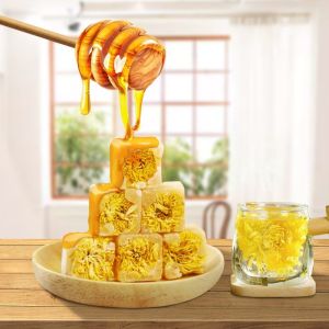 1 Kg Trà hoa cúc đường phèn loại ngon-đồ ăn vặt-ăn vặt