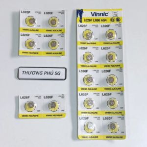 Pin 1.5V AG4 L626F LR66 376 G4 SR66 377 SG4 377A GP177 SR262 / Hiệu VINNIC