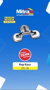 Zehn Kop Kaca Aluminium 3 Kaki ZTC-18